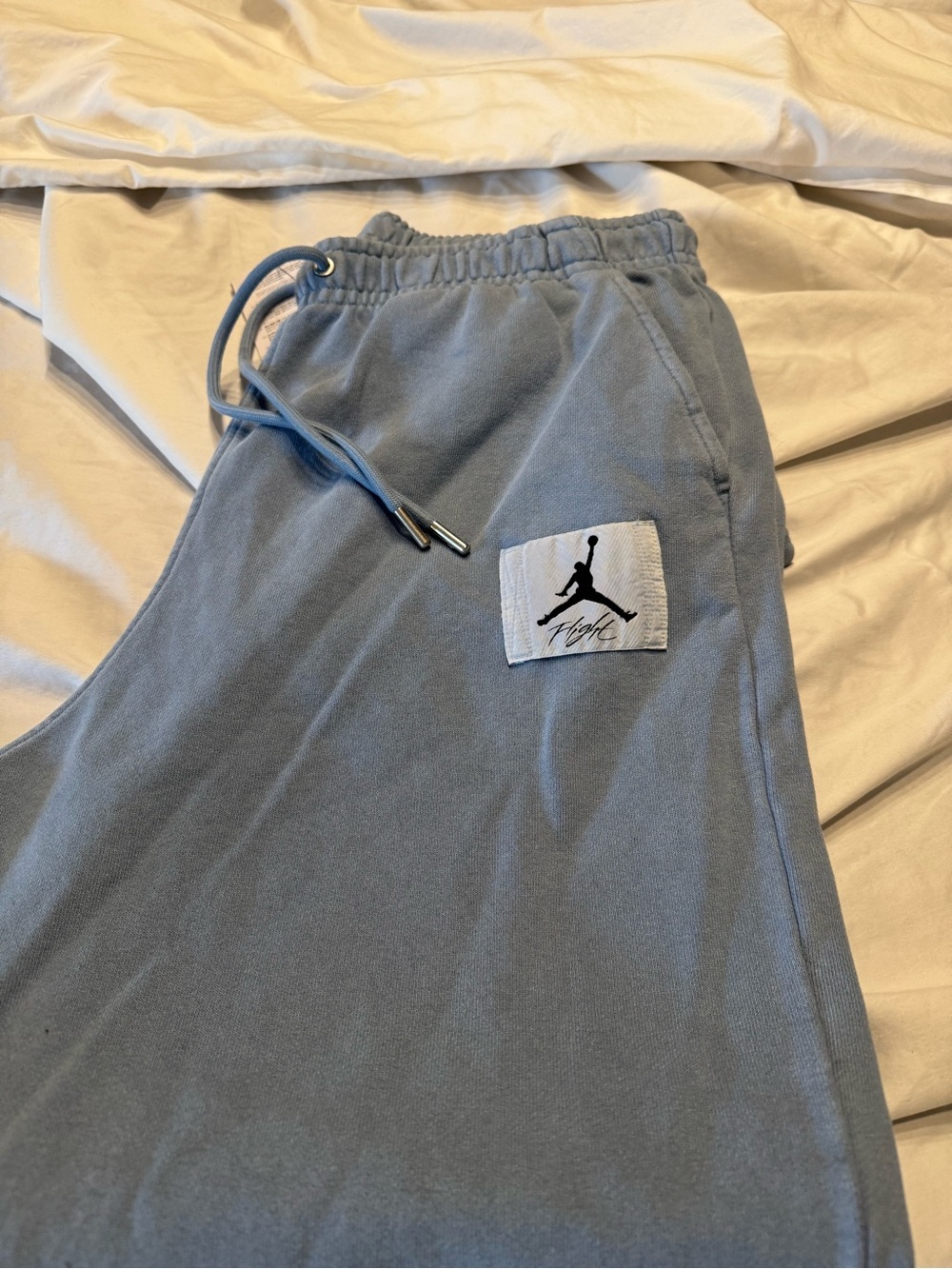 NWT Jordan Flight Sweatpants Men’s Large Blue Joggers Nike FB7298-436